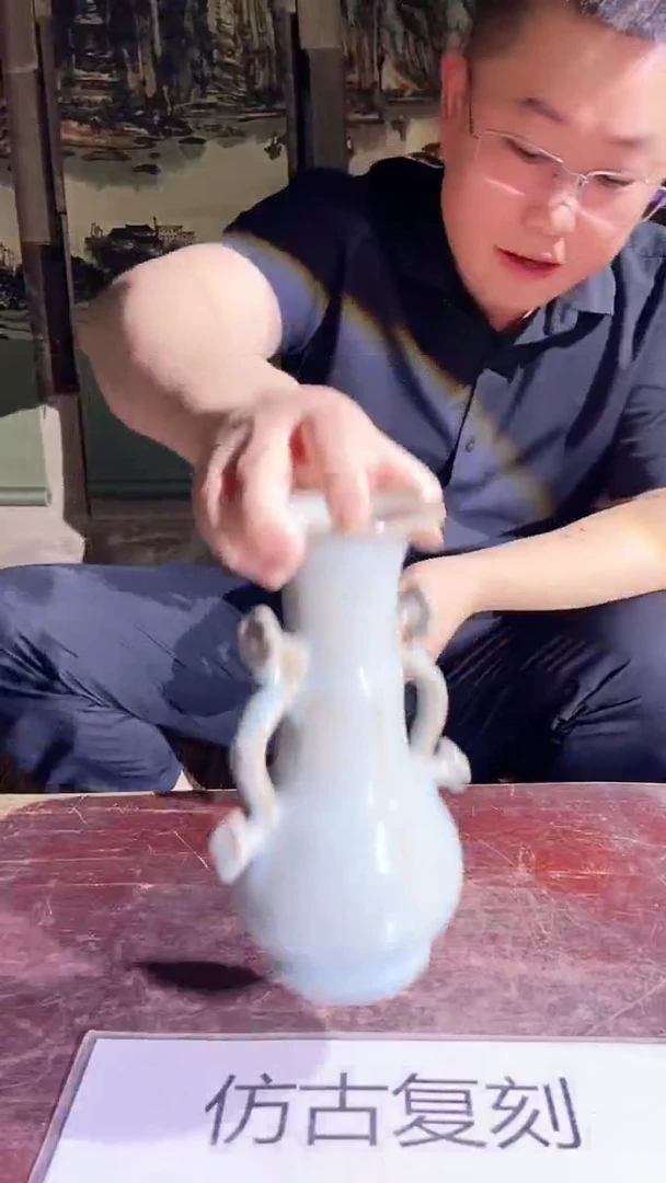 摆件景德镇陶瓷流水20