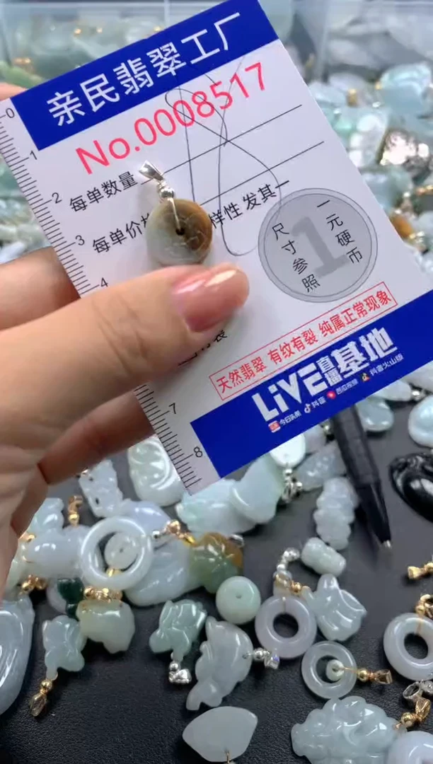 颈饰未镶嵌翡翠8517