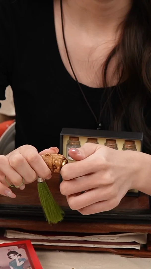 香篆1抖音-孙醒醒绿檀香囊+8味香丸*3