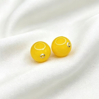 【老三珠宝】18k金蜜蜡吊坠赠链M740199【多样性发其一