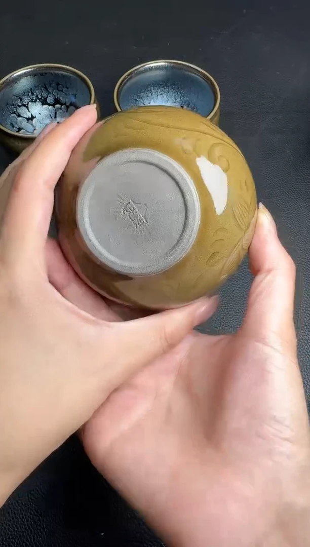 茶盏李光熙兰花盏13