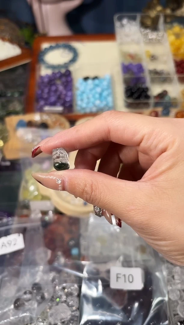 【闪购商品】水晶手串未镶嵌F14绿幽灵卡8+