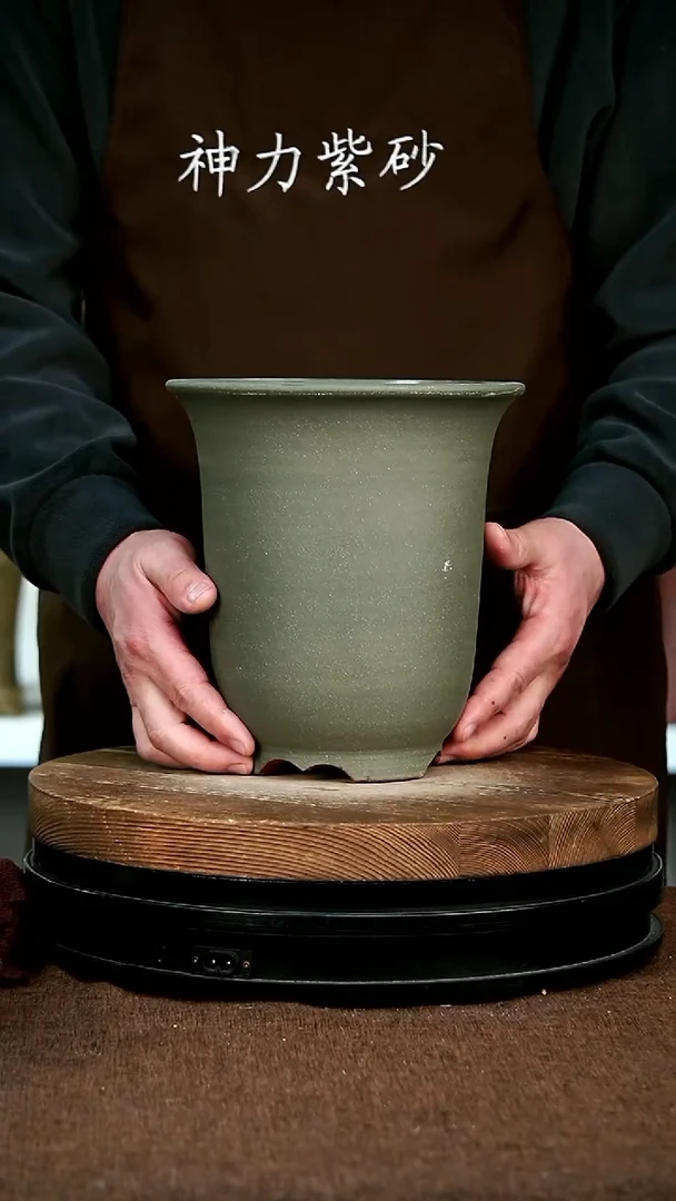 【闪购商品】紫砂花盆9489宜兴紫砂花盆