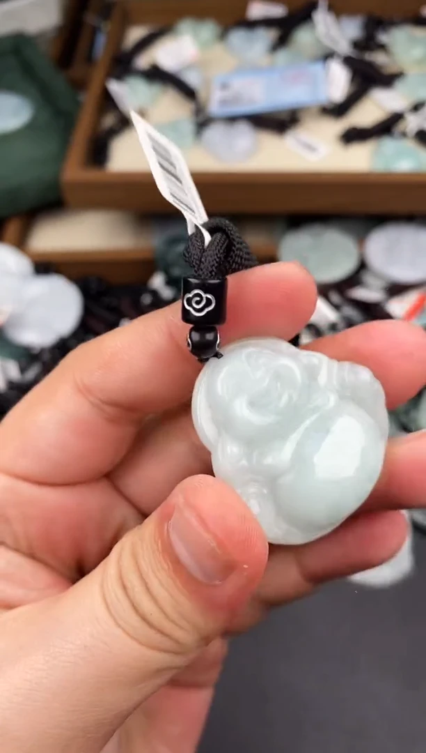 【闪购商品】翡翠颈饰未镶嵌  天然翡翠，一物一图