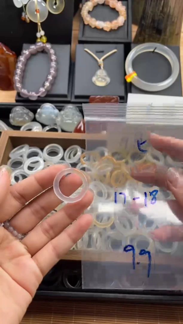 未镶嵌戒指玛瑙/玉髓5