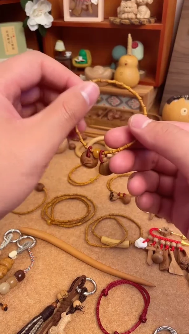 竹节手串一物一拍好运连连单圈