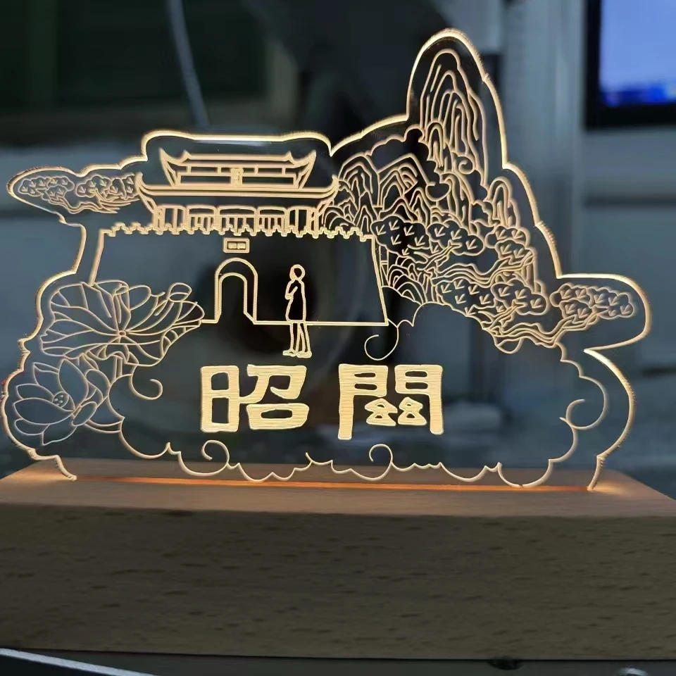 点亮昭关台灯——伍相祠夜景