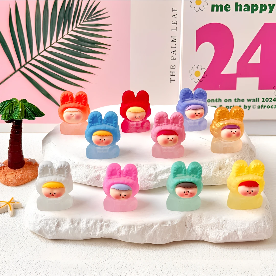 【直播拆】夜光渐变手感漆莉莉丝树脂创意潮玩摆件