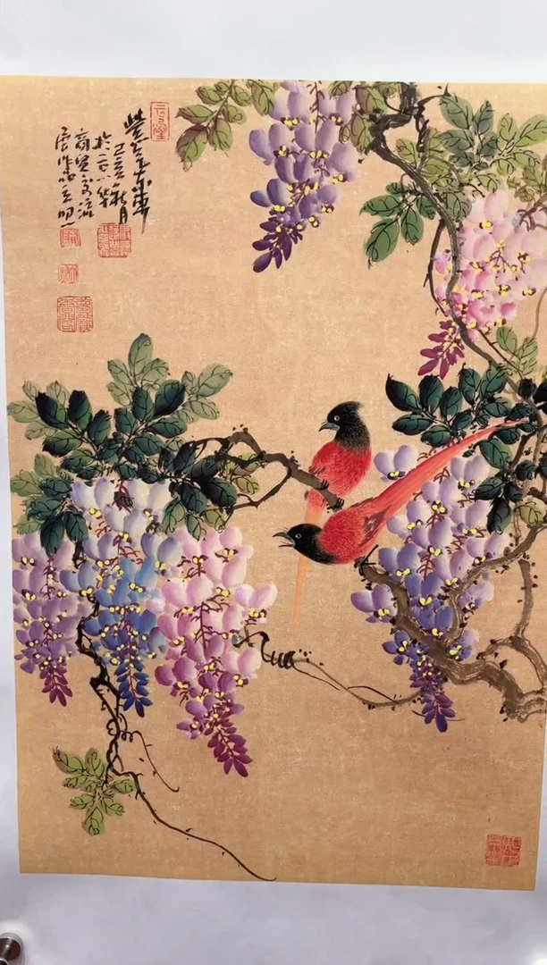 国画师立照老师国画作品