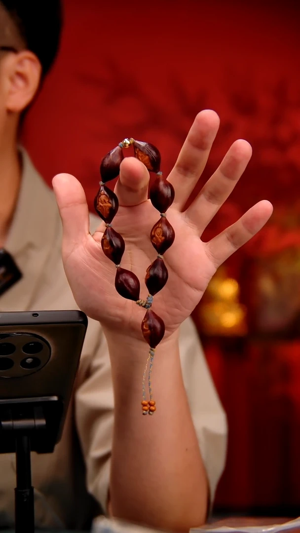 橄榄核手串/手链紫皮无相