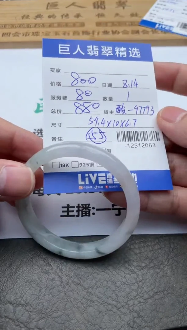 翡翠未镶嵌颈饰手镯多人-12512063