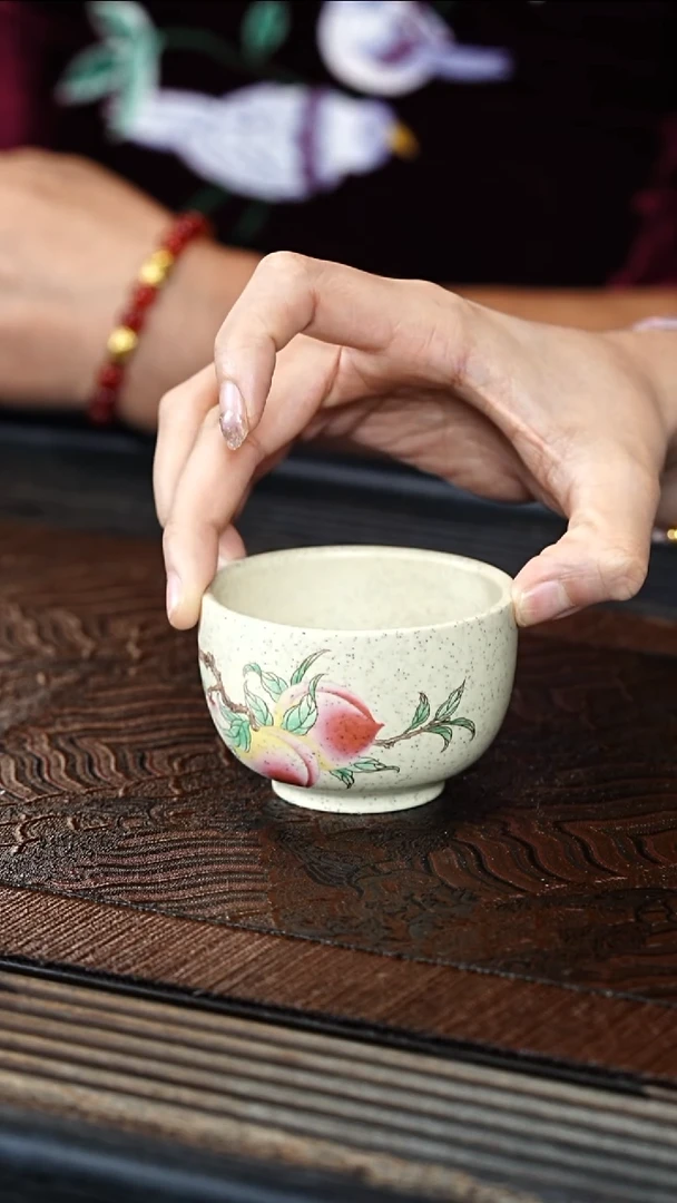 宜兴紫砂团团紫砂精选主人杯