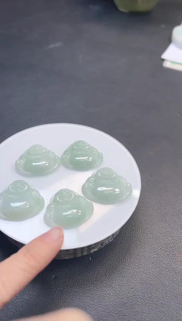 颈饰未镶嵌翡翠佛公25082702A多样性发一