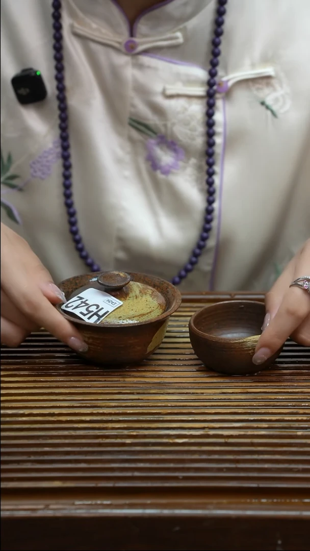 万古烧粗陶手工茶具