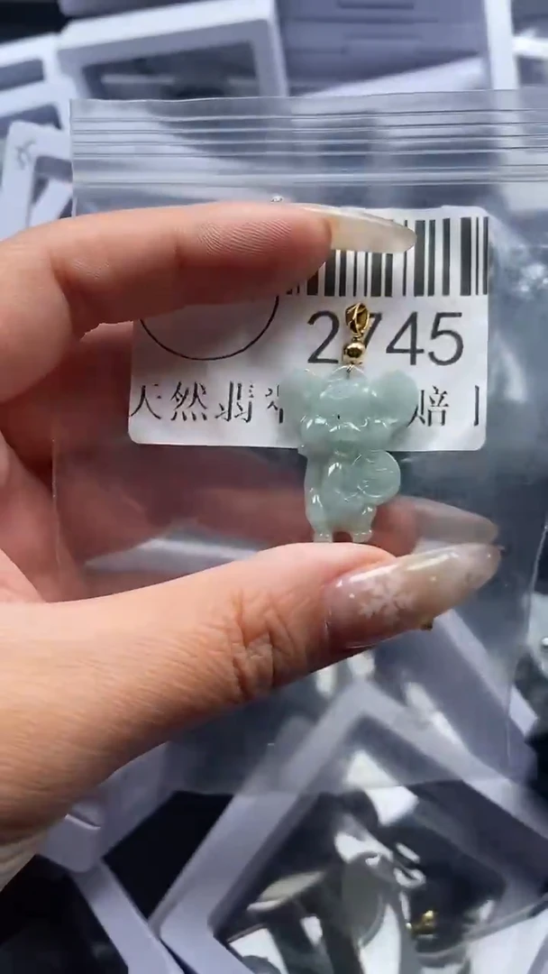 颈饰未镶嵌翡翠2745