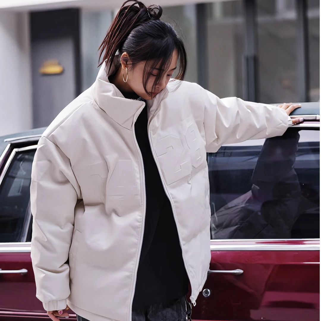 重磅皮衣棉男女加厚保暖冬季潮牌外套情侣夹克