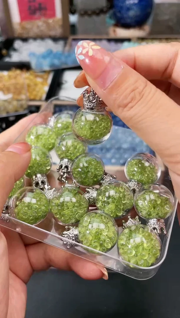 未镶嵌颈饰水晶17a多样性发其一/6.9/1个