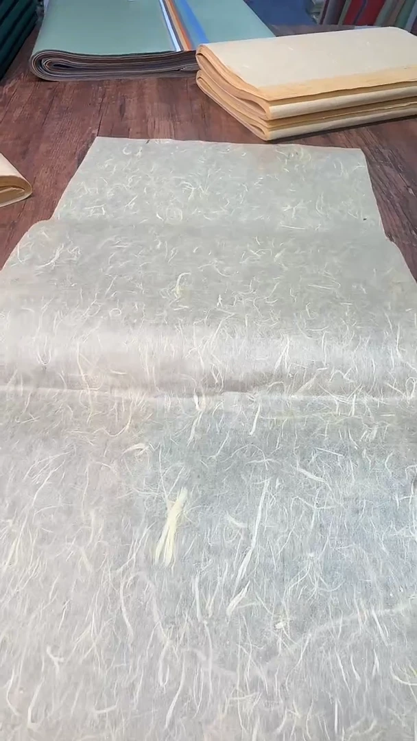纯手工30*60cm50张麦芽糖黄珍金雁楮清水半生熟