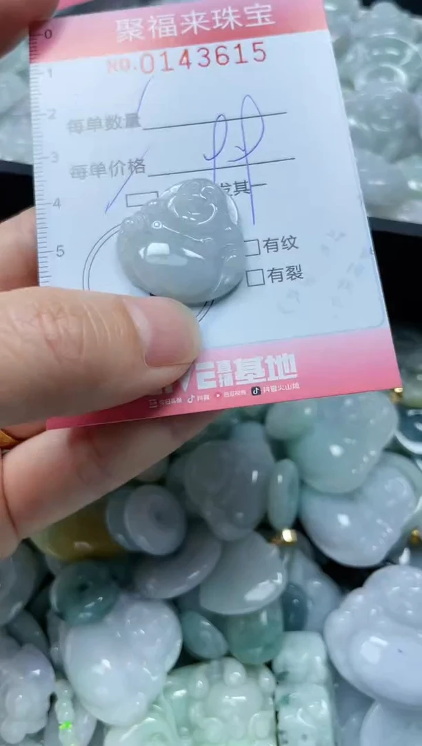 【闪购商品】翡翠未镶嵌颈饰闪购0143615多样性发其一