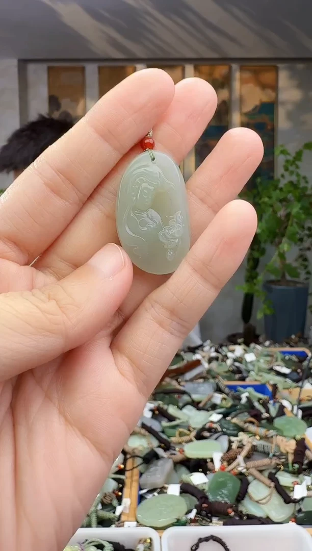 未镶嵌和田玉挂件拍一发一