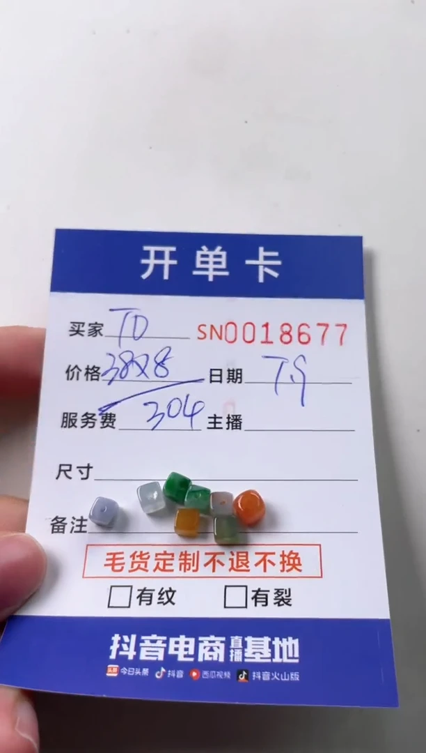 翡翠未镶嵌颈饰T**y00018677