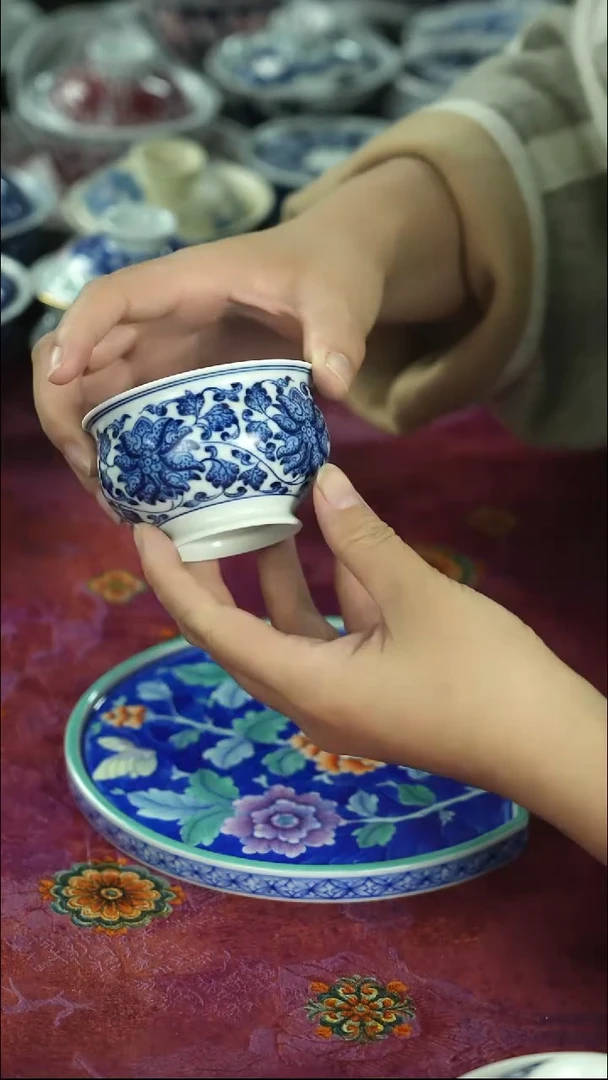 炸茶具 天冷了 围炉煮茶中~~