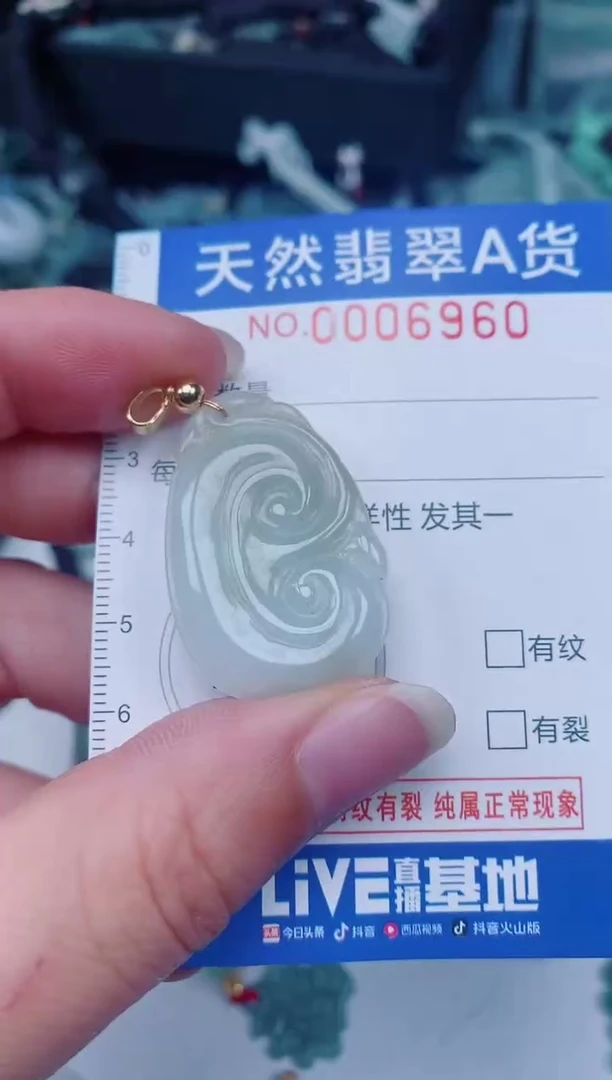 颈饰未镶嵌翡翠00006960