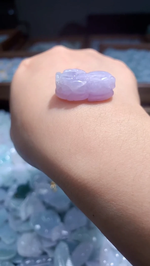 翡翠未镶嵌颈饰翡翠A货（不含链）