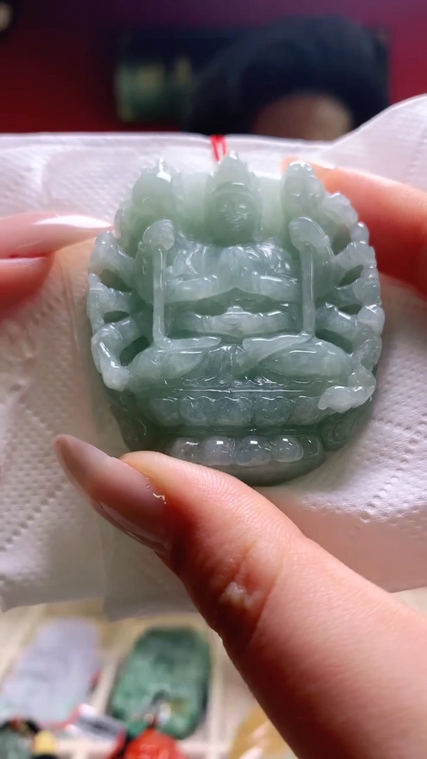 定制翡翠未镶嵌翡翠A货 多样性发其一