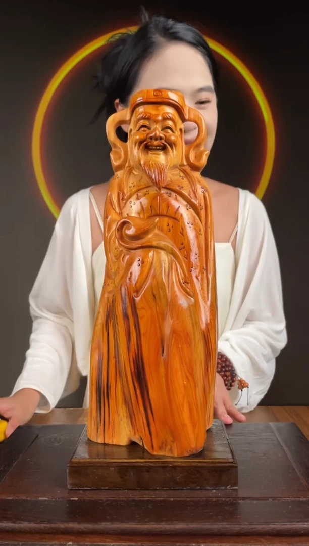 柏木（崖柏）手工摆件,先抢先得! 编号:65