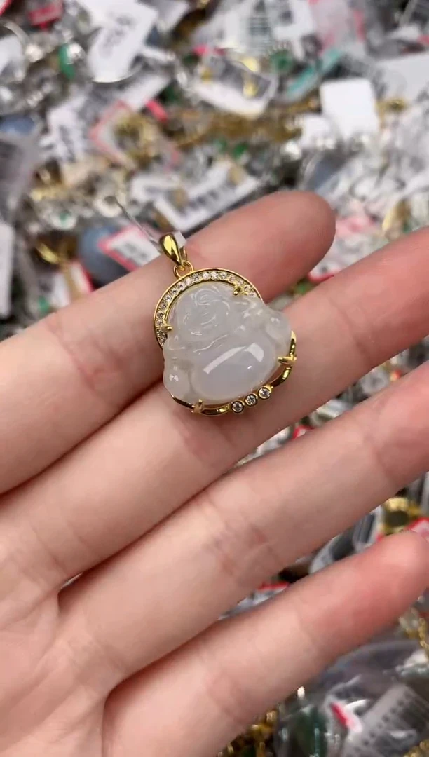 银S925镶嵌戒指翡翠13-13-13         8