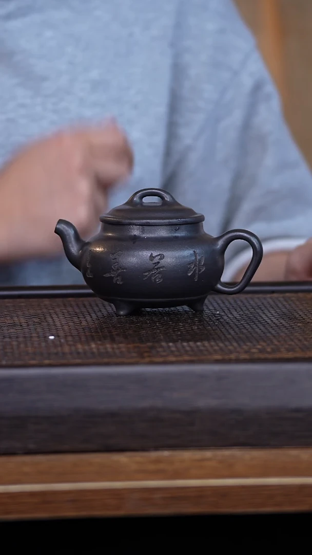 茶壶紫砂宜兴手工原矿紫砂壶001