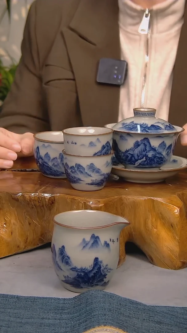 【闪购商品】简装家用款5件套 陶瓷家用茶具系列