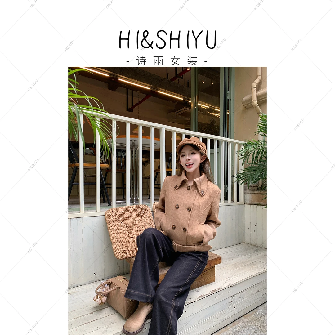 诗雨设计【加州岛】25年新款时尚气质百搭设计重工休闲外套
