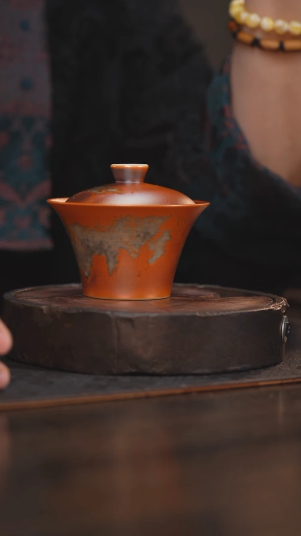 【闪购商品】杯32柴烧柴房陶瓷｜盖碗