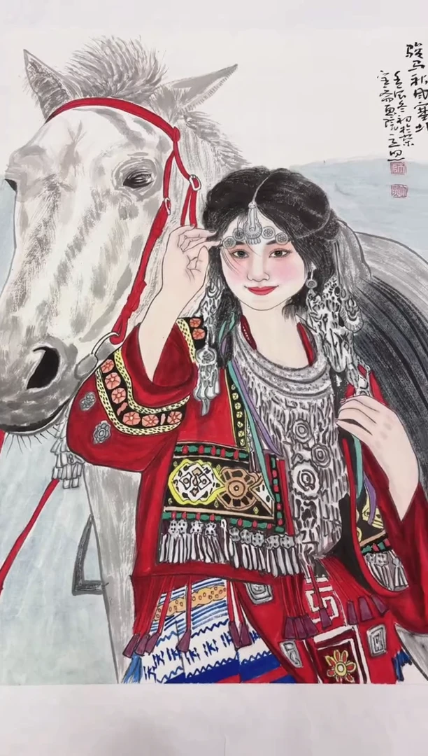 国画师立照老师国画作品