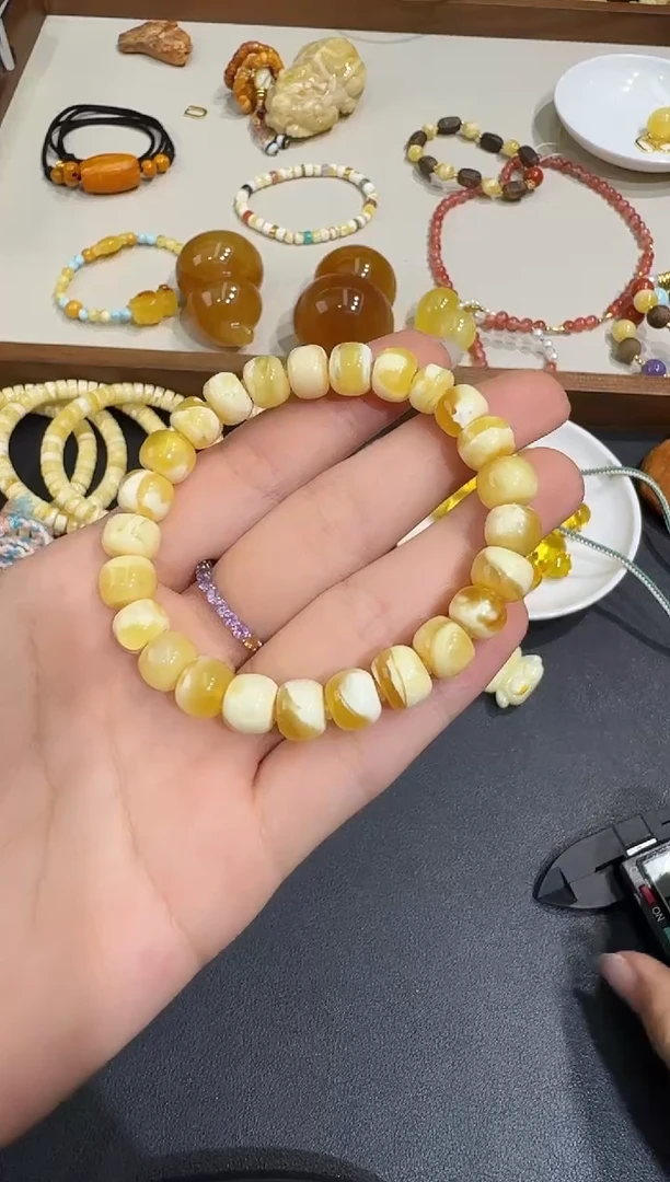 未镶嵌蜜蜡手串X0606-1195-241