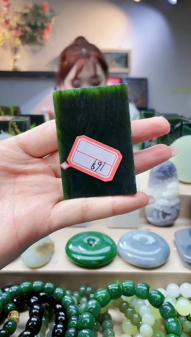 和田玉未镶嵌挂件1