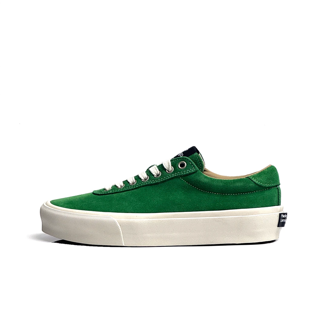 LEAVE MARK/留迹 绿色翻毛皮日系硫化板鞋厚底百搭时尚男女同款