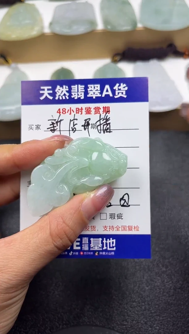 颈饰未镶嵌翡翠
