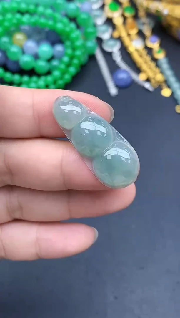 颈饰未镶嵌翡翠166-春日珠宝