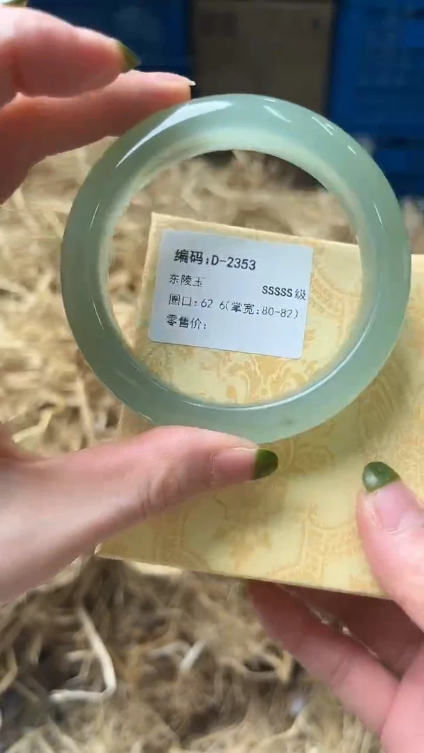 未镶嵌手镯石英质玉D2353