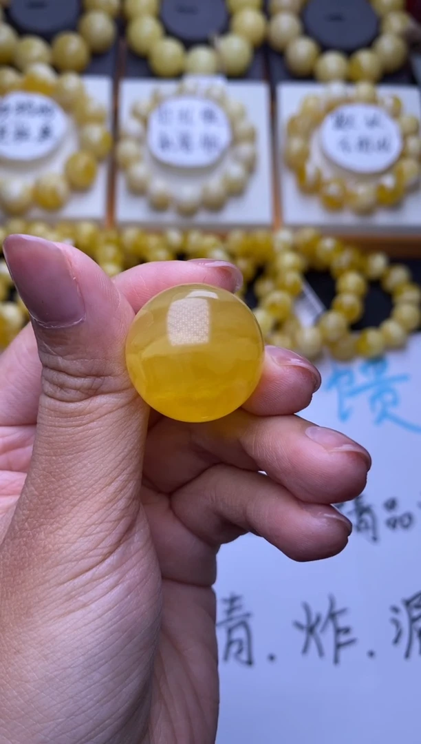 裸石琥珀未镶嵌大小姐珠宝71