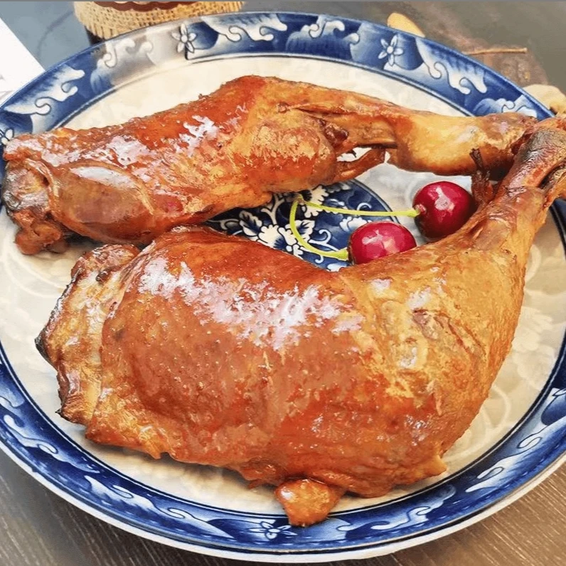 【小伊】东北老式熏制大鸡腿250g*4袋开袋即食鸡肉零食手枪腿熟食