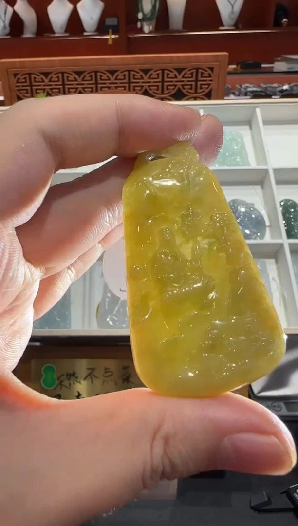 未镶嵌挂件翡翠A货翡翠多样性孤品