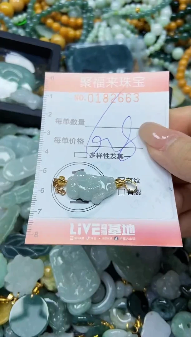 翡翠未镶嵌颈饰闪购0182663