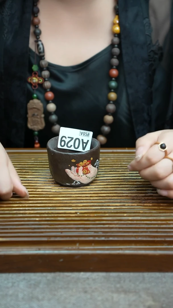 万古烧粗陶手工茶具