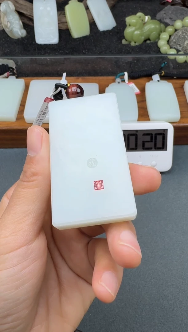 颈饰未镶嵌和田玉2