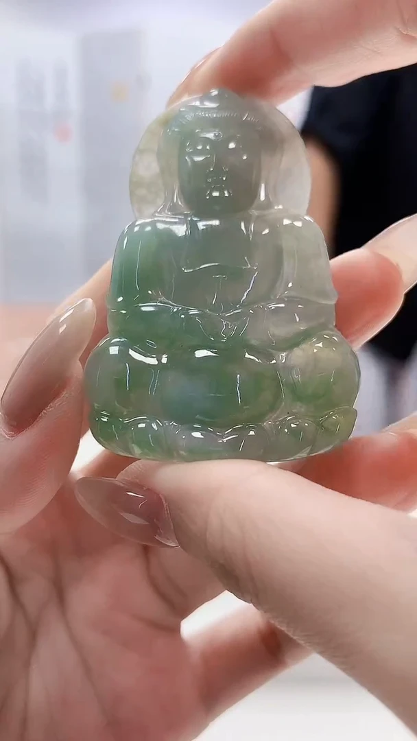 未镶嵌定制翡翠5145lr-毛货挂件74