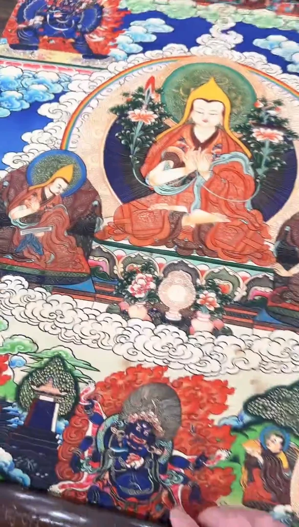 卷轴画卷轴画唐卡16015